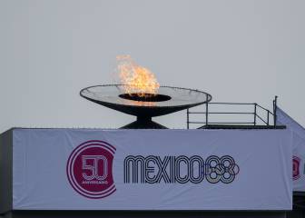 La llama de olímpica de México 68 vuelve a arder en CU
