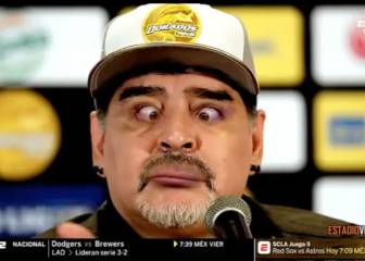 En México se burlan de Maradona: su estado, su forma de hablar, sus bailes...
