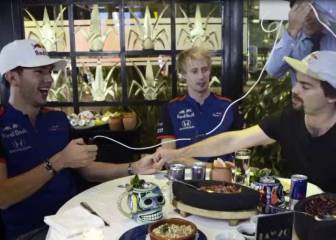 ¡De probar chapulines a los 'toques'! Toro Rosso conoció una cantina mexicana