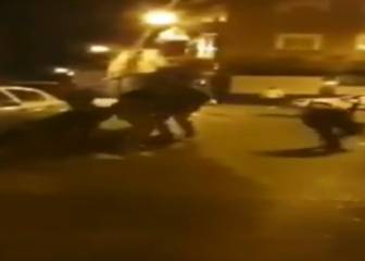 La grabación del apuñalamiento al hombre asesinado en Usera