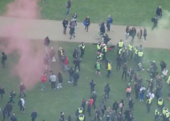 La protesta contra el confinamiento que terminó con varios detenidos en Londres