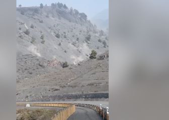 La Palma se sigue moviendo: pequeños derrumbes después de la noche más intensa