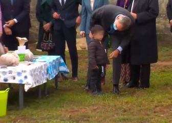 Niño se hace viral por este gesto hecho al Rey Felipe VI