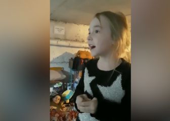 Niña ucraniana canta 'Let it go' de Frozen en un búnker y emociona al mundo entero