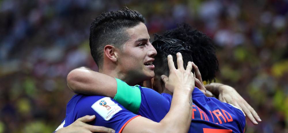 Colombia\'s fab four send Poland packing