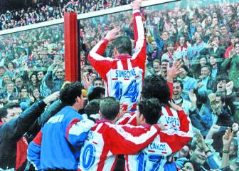 1996: el Atleti, Cacho y un español apodado Maradona