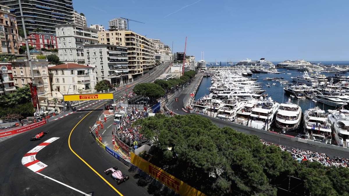 Vettel, en Mónaco. 