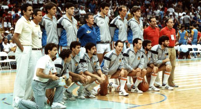 Juegos Olímpicos de Los Angeles 1984. España, medalla de plata.