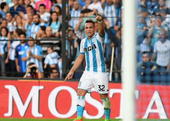 Racing vuelve a ganar con un golazo de Lautaro Martínez