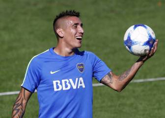 Centurión hizo fútbol y será titular ante Aldosivi