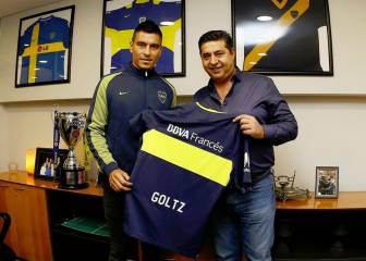 Goltz firmó por tres años y Espinoza será el siguiente