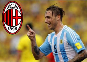 Lucas Biglia, a un paso de firmar por el AC Milan