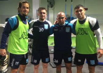 Racing arranca con Acuña y los nuevos Arévalo, Patiño y Orban