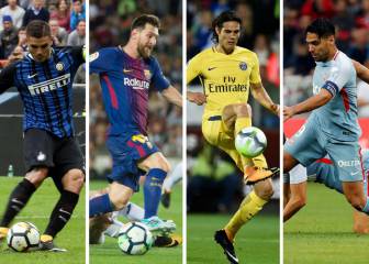 Dybala, Messi e Icardi entre los máximos goleadores en Europa
