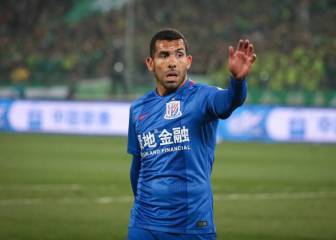 Tévez, apartado del Shanghai Shenhua por 