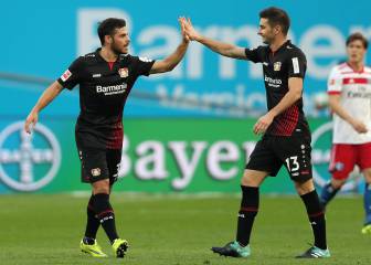 Alario marca en su debut con el Leverkusen en Alemania