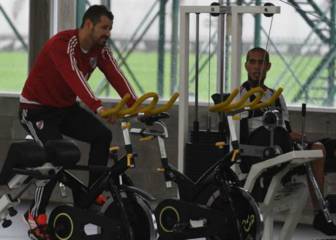 Rodrigo Mora vuelve a los entrenamientos en River