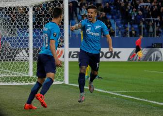 Zenit 3-1 Rosenborg: resumen, goles y resultado
