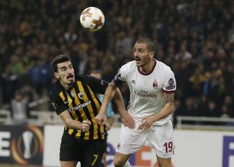 AEK-Milan en vivo online: Europa League