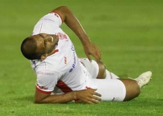 La maldición del '9' de Boca: Ábila también se lesiona