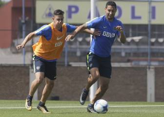 Pablo Pérez y Fabra, dudas para el partido ante Estudiantes