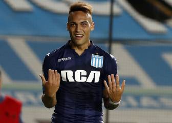 Lautaro marca y asiste en el triunfo de Racing