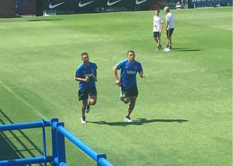 Ábila ya se entrena con Boca