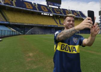 Buffarini ya luce los colores de Boca en La Bombonera
