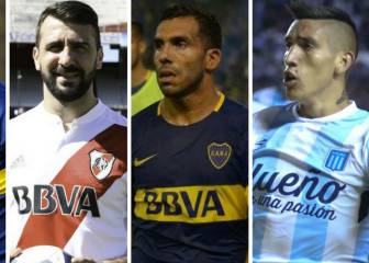 La Superliga vuelve a lo grande: Tévez, Pratto, Ábila, Centurión...