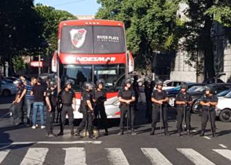 Una amenza de bomba el paraliza el Huracán-River