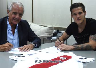 Zuculini, presentado con River