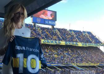 Victoria Lopyreva, embajadora del Mundial, hincha de Boca