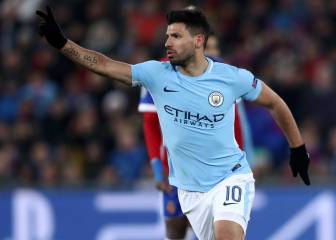 Estelar Agüero: los mismos goles en 2018 que todo el United