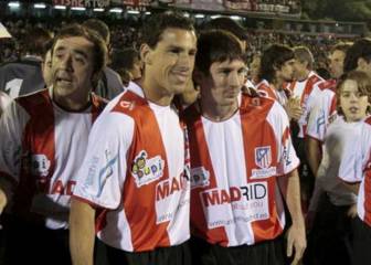 Leo Messi did once wear an Atlético shirt, Cholo...
