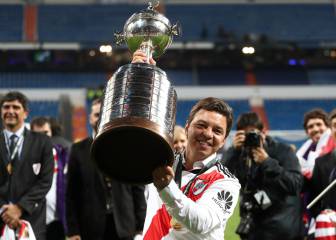 Marcelo Gallardo empata como técnico más laureado de River