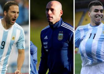 Los seis futbolistas que se juegan estar en el Mundial