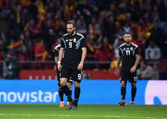 Los señalados de la derrota de la selección ante España