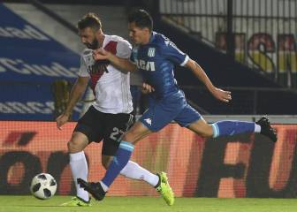 Racing 0-2 River: goles, resumen y resultado