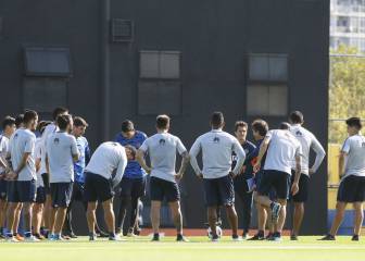 Gago no entrena con el grupo
