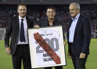 Marcelo Gallardo cumple 200 partidos como técnico de River