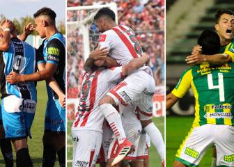 Definición B Nacional: ascenso, Reducido y descenso