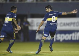 Pablo Pérez, el hombre gol improvisado de Boca Juniors