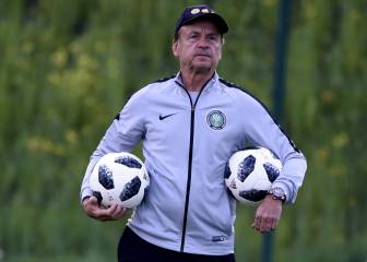 Gernot Rohr planea cambios para jugar contra Islandia