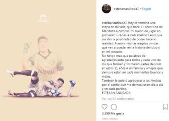Andrada se despide de Lanús