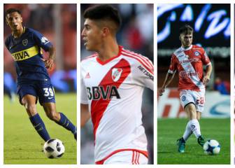 Las 10 jóvenes promesas de la Superliga Argentina