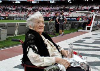 Murió Irene, la socia número 1 de River, a los 96 años