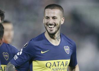 Darío Benedetto volvió a jugar en la Bombonera