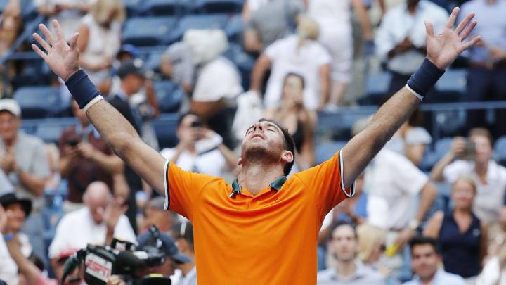 El tenista argentino, tercero del mundo, accedió hoy a la semifinal del Abierto de Estados Unidos tras vencer al estadounidense John Isner.
