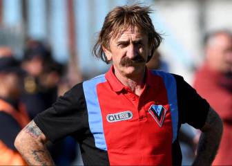 La arenga de Vicó antes de los penales contra Independiente