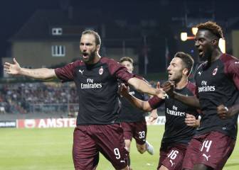 El Milán sobrevive a un partido histórico en Luxemburgo